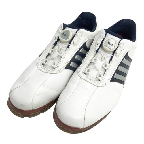 【中古美品】アディダス　ゴルフシューズ　FZ1032 中古美品】アディダス ゴルフシューズ FZ1032 - メルカリ