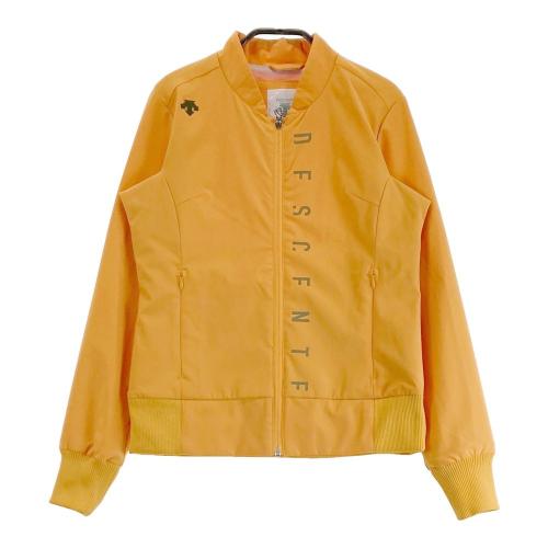 DESCENTE GOLF デサントゴルフ 襟付き 長袖Tシャツ イエロー系 サイズ