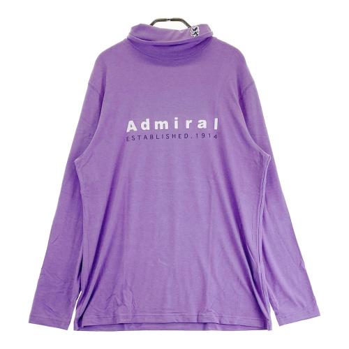 サイズ：LL ADMIRAL アドミラル ADMA282 長袖ポロシャツ  パープル系 [240101419158] ゴルフウェア メンズ ストスト ADMIRAL アドミラル ADMA282 長袖ポロシャツ パープル系 サイズ