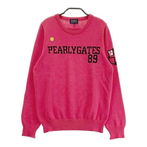 いま人気のアイテム パーリーゲイツ GATES PEARLY 長袖 ニコちゃん ニットセーター ウエア