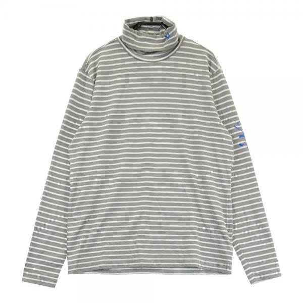 CALLAWAY キャロウェイ ハイネック長袖Tシャツ ボーダー柄