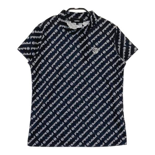 サイズ：S Bull&Bull ブル アンド ブル ; ハイネック 半袖Tシャツ  ブラック系 [240101420399] ゴルフウェア レディース ストスト Bull&Bull ブル アンド ブル ; ハイネック 半袖Tシャツ ブラック