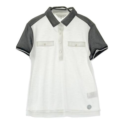 LANVIN SPORT ランバン スポール 半袖ポロシャツ ホワイト系