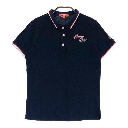 BEAMS GOLF ビームスゴルフ 半袖ポロシャツ ネイビー系 サイズ