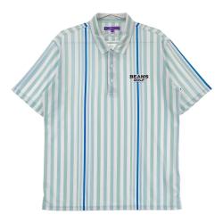 サイズ：XL BEAMS GOLF ビームスゴルフ  半袖Tシャツ  グレー系 [240101441040] ゴルフウェア メンズ ストスト BEAMS GOLF ビームスゴルフ 2024年 半袖モックネックTシャツ