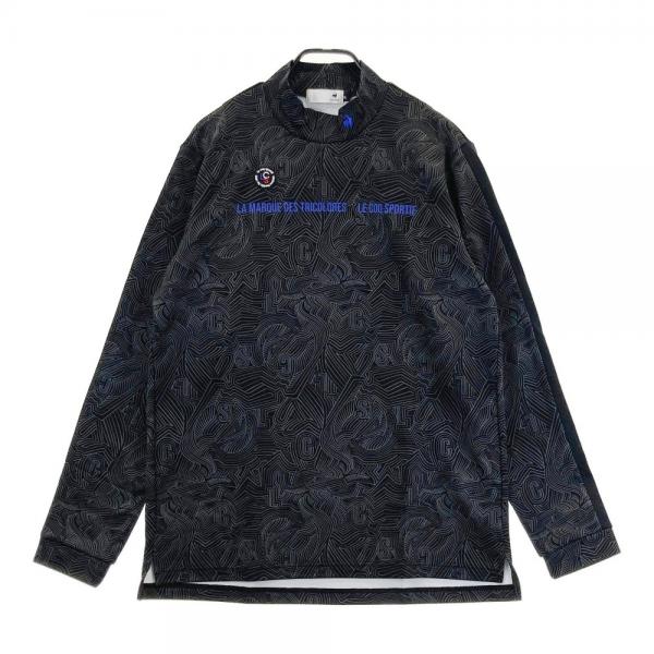 LE COQ GOLF ルコックゴルフ 2024年 長袖ハイネックTシャツ 総柄