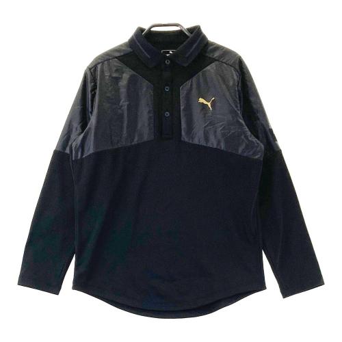 PUMA GOLF プーマゴルフ 長袖ポロシャツ スキッパー 裏起毛
