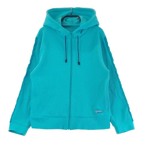 美品】ニジュウサンクゴルフ ジップアップパーカー ボーダー柄 M