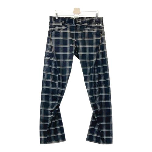 新同品 ＭサイズOakley 半袖ボタンダウンシャツ グレー　マイクロチェック柄 新同品MサイズOakley 半袖ボタンダウンシャツグレーマイクロ