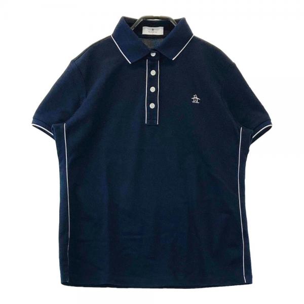 Munsingwear ネイビー ポロシャツ Lサイズ MUNSING WEAR マンシングウェア 半袖ポロシャツ ネイビー系