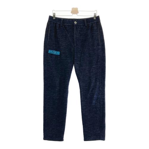 MARK&LONA マークアンドロナ　総柄　ロゴ　パンツ　メンズ　ゴルフ 黒　S MARK&LONA マークアンドロナ 総柄 ロゴ パンツ メンズ ゴルフ 黒