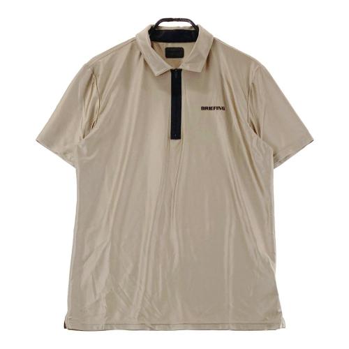 BRIEFING GOLF ブリーフィング ハーフジップ 半袖ポロシャツ