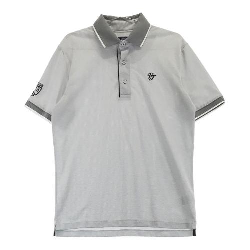 23区GOLF ニジュウサンクゴルフ 半袖ポロシャツ グレー系 サイズ