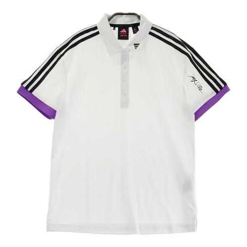 サイズ：L ADIDAS GOLF アディダスゴルフ ×JAY3LLE 2024年 半袖 ポロシャツ  ホワイト系 [240101422763] ゴルフウェア レディース ストスト ADIDAS GOLF アディダスゴルフ ×JAY3LLE 2024年 半袖 ポロシャツ
