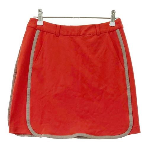 サイズ：40 LANVIN SPORT ランバン スポール  ストレッチスカート  レッド系 [240101435081] ゴルフウェア レディース ストスト LANVIN SPORT ランバン スポール ストレッチスカート レッド系