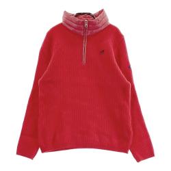 Master Bunny メンズゴルフニットジャケット長袖 (赤) Master Bunny メンズゴルフニットジャケット長袖 (赤) JACK