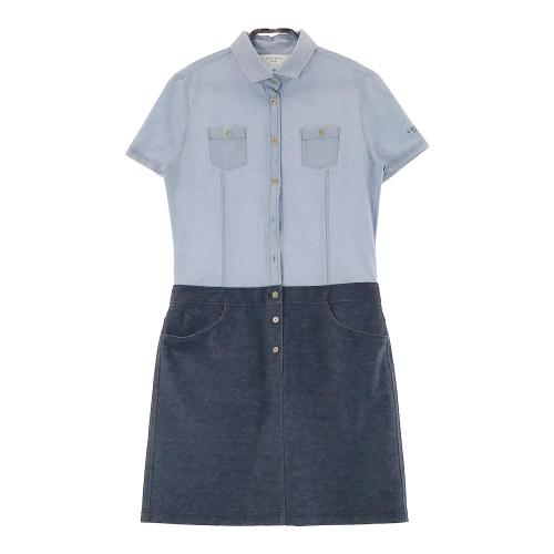 LANVIN SPORT ランバン スポール 半袖ワンピース ワッペン