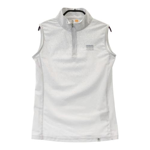 MUNSING WEAR マンシングウェア ; ノースリーブ ポロシャツ 総柄