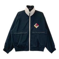 adabat アダバット メンズ レインウェア サイズ50　未使用品 撥水/防風】袖取り外し可能 2WAY長袖ブルゾン（ブルゾン