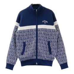 LLサイズ✨Callaway ゴルフジャケット ライトアウター 総柄プリント Callaway キャロウェイアパレル ゴルフウェア メンズ 中綿