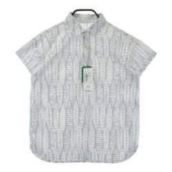 サイズ：S TRAVIS MATHEW トラビスマシュー  半袖ポロシャツ 総柄 グレー系 [240101424057] ゴルフウェア レディース ストスト トラヴィスマシュー（Travis Mathew）（レディース）ゴルフ