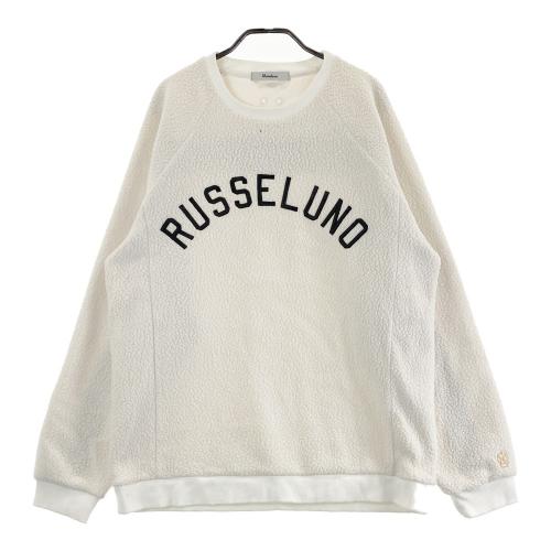 RUSSELUNO ラッセルノ RS-82150 ハイネック長袖Tシャツ ホワイト系
