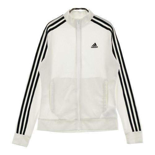 ADIDAS GOLF アディダスゴルフ ジップ ジャケット メッシュ ホワイト系