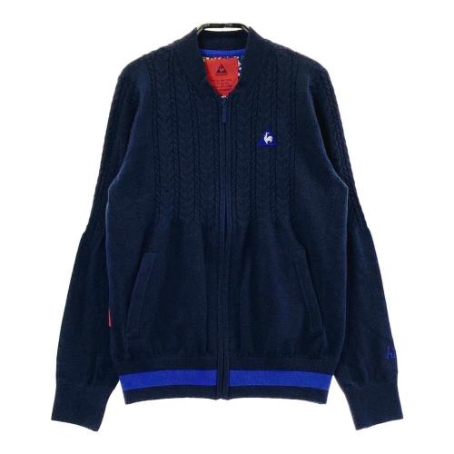 LE COQ GOLF ルコックゴルフ ニット切替 ジップジャケット