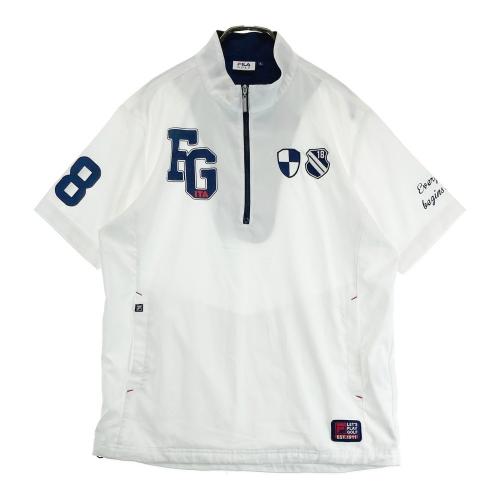 サイズ：M RENOMA GOLF レノマゴルフ RG4106-003 2024年モデル ハーフジップ 長袖ブルゾン  ベージュ系 [240101480512] ゴルフウェア メンズ ストスト RENOMA GOLF レノマゴルフ RG4106-003 2024年モデル ハーフ