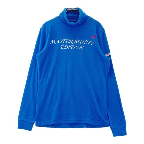 サイズ：1 MASTER BUNNY EDITION マスターバニーエディション 2023年 タートルネック 長袖Tシャツ  ブラック系 [240101437846] ゴルフウェア レディース ストスト MASTER BUNNY EDITION マスターバニーエディション 2023年