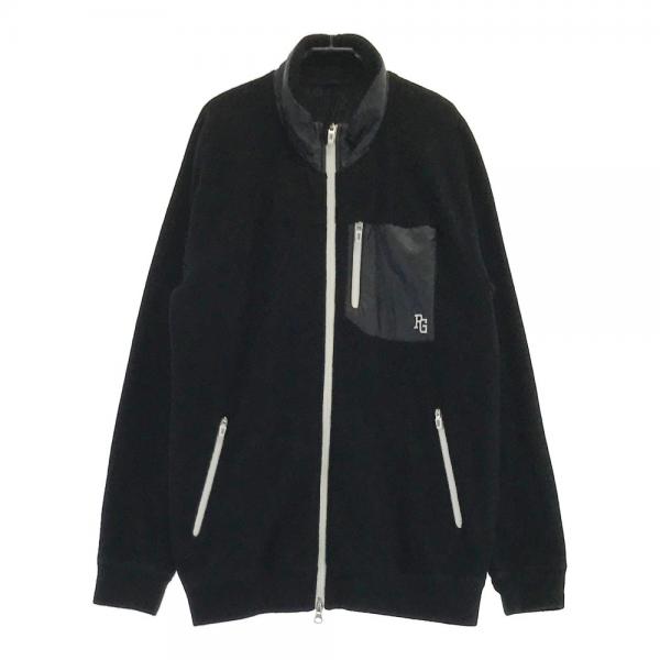 サイズ：2 PEARLY GATES パーリーゲイツ  ジップジャケット パイル  ブラック系 [240101425969] ゴルフウェア レディース ストスト PEARLY GATES パーリーゲイツ ジップジャケット パイル ブラック