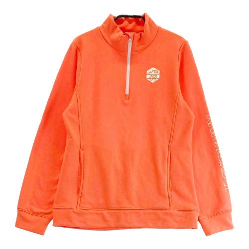 JACK BUNNY ジャックバニー ; ハーフジップ 長袖スウェットトレーナー