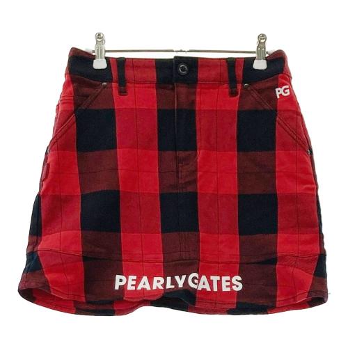 PEARLY GATES パーリーゲイツ ストレッチスカート チェック柄