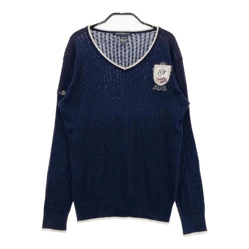 大割引 BEAMS GOLF ビームスゴルフ Vネックニットセーター カシミヤ混 セーター