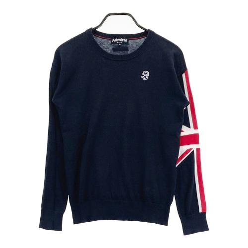 未使用❗️ジャックバニー ニットセーター 1/M 長袖 ネイビー ゴルフ JACK BUNNY ジャックバニー ニットセーター ユニオンジャック