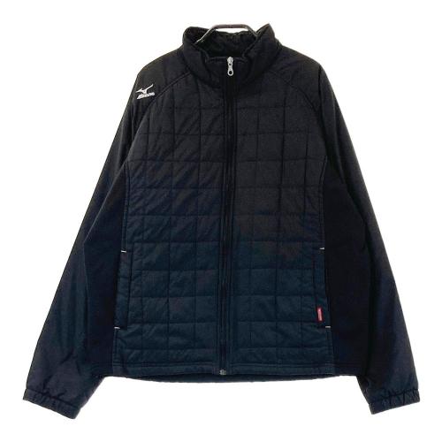DESCENTE GOLF デサントゴルフ 中綿切替 ニットジャケット 総柄