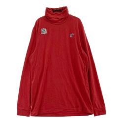 サイズ：5 MASTER BUNNY EDITION マスターバニーエディション 2022年モデル 裏起毛 ハイネック 長袖Tシャツ  ブラック系 [240101353005] ゴルフウェア メンズ ストスト サイズ：5 MASTER BUNNY EDITION マスターバニーエディション 2022年