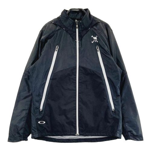 OAKLEY オークリー 2WAY 蓄熱 ジップジャケット スカル パープル系