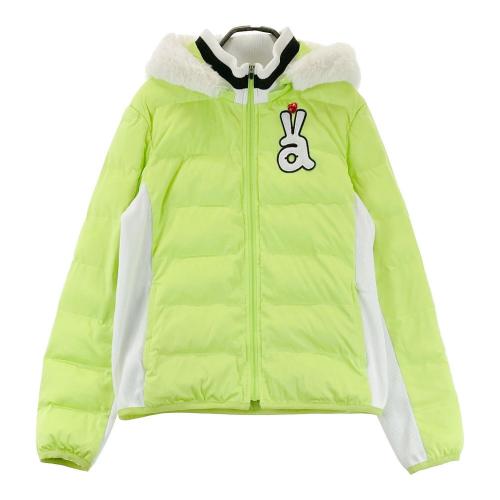 サイズ：2 JACK BUNNY ジャックバニー  2WAY 中綿 ジップジャケット  ベージュ系 [240101427494] ゴルフウェア レディース ストスト JACK BUNNY ジャックバニー 2WAY 中綿 ジップジャケット