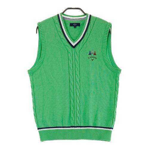 サイズ：M CALLAWAY キャロウェイ ニットベスト グレー系