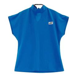 サイズ：L JUN&ROPE ジュン アンド ロペ ERM-92000 半袖ハイネックTシャツ  ブルー系 [240101416587] ゴルフウェア レディース ストスト JUN&ROPE(ジュンアンドロペ)｜中古ゴルフウェア通販サイトSTST
