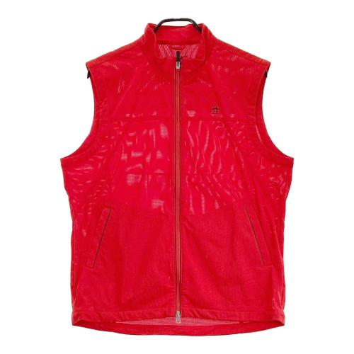 MUNSING WEAR マンシングウェア 半袖 ポロシャツ レッド系 サイズ：M