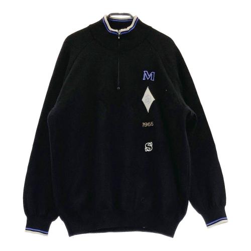 喜ばれる誕生日プレゼント WEAR MUNSING マンシングウェア ニット ハーフジップ インナー付 メンズウェア