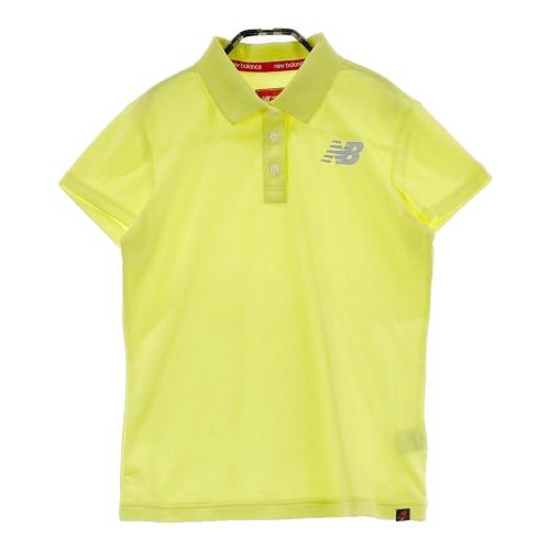 サイズ：3 NEW BALANCE GOLF ニューバランス  半袖ポロシャツ  イエロー系 [240101475814] ゴルフウェア メンズ ストスト NEW BALANCE GOLF ニューバランス 半袖ポロシャツ イエロー系
