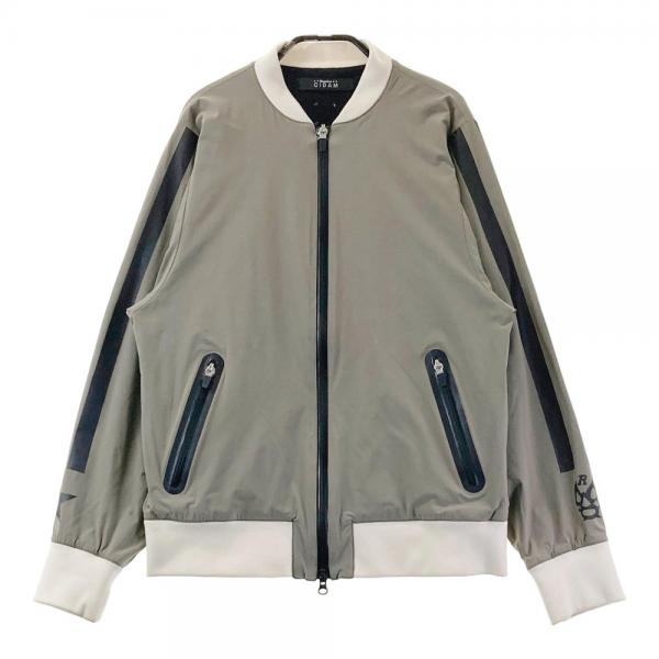 サイズ：1 RUSSELUNO ラッセルノ  ジップジャケット  ベージュ系 [240101428684] ゴルフウェア レディース ストスト RUSSELUNO ラッセルノ ジップジャケット ベージュ系 サイズ：1