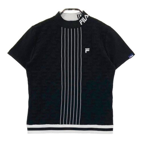 サイズ：M FILA GOLF フィラゴルフ TA4EL700 ニットセーター ドット柄 ブルー系 [240101431097] ゴルフウェア レディース ストスト FILA GOLF フィラゴルフ TA4EL700 ニットセーター ドット柄