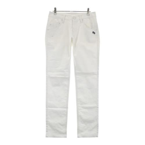 未使用！　PEARLY　GATES ストレッチパンツ　ホワイト Lサイズ 5 PEARLY GATES パーリーゲイツ ストレッチパンツ ホワイト系