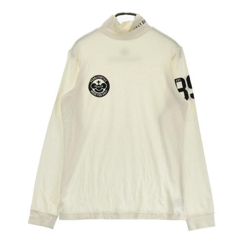 PEARLY GATES パーリーゲイツ ハイネック 長袖Tシャツ ホワイト