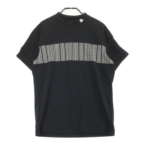 AND PER SE アンパスィ ハイネック 長袖Tシャツ レッド系 サイズ