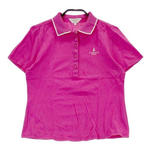 サイズ：38 LANVIN SPORT ランバン スポール  半袖 ポロシャツ  グリーン系 [240101445090] ゴルフウェア レディース ストスト サイズ：38 LANVIN SPORT ランバン スポール 半袖 ポロシャツ